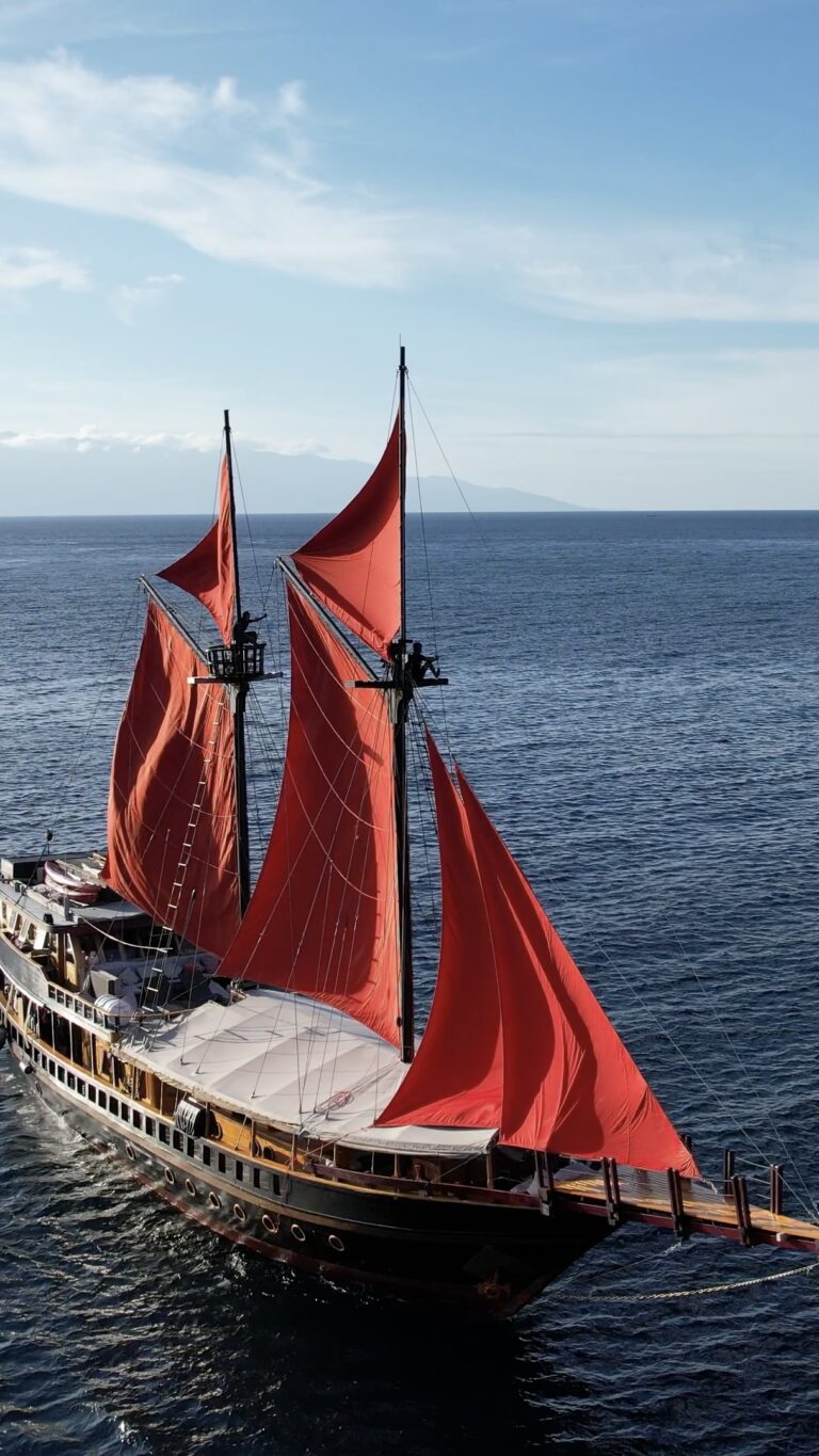 Sails Up at Yauer Bay